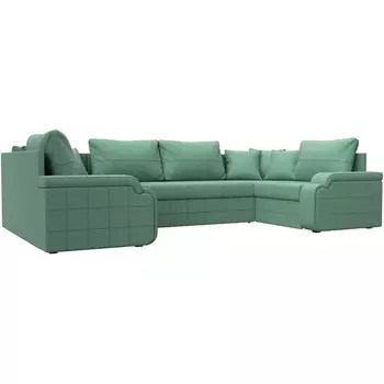 Диван П-образный Николь Лига Диванов (Рогожка) арт.125912