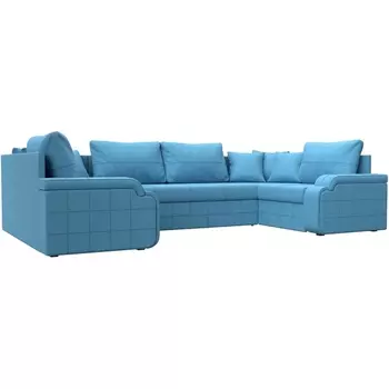 Диван П-образный Николь Лига Диванов (Рогожка) арт.125914