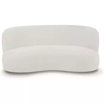 Диван Patti 1900 ОГОГО (арт.617949), (Велюр/Белый) ОГОГО Обстановочка!