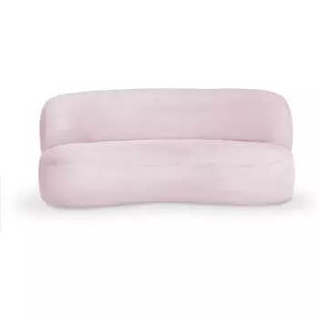 Диван Patti 1900 ОГОГО (арт.853244), (Мех/Розовый) ОГОГО Обстановочка!