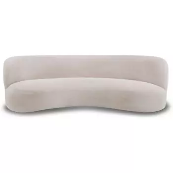 Диван Patti 2400 ОГОГО (арт.740650), (Мех/Бежевый) ОГОГО Обстановочка!