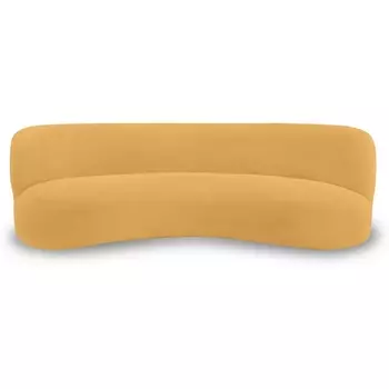 Диван Patti 2400 ОГОГО (арт.853229), (Мех/Светло-коричневый) ОГОГО Обстановочка!