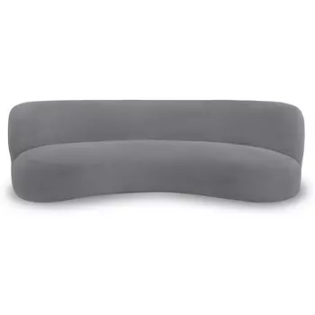 Диван Patti 2400 ОГОГО (арт.853233), (Мех/Серый) ОГОГО Обстановочка!