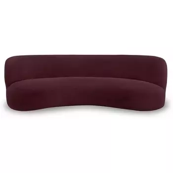 Диван Patti 2400 ОГОГО (арт.853237), (Мех/Сиреневый) ОГОГО Обстановочка!