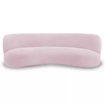 Диван Patti 2400 ОГОГО (арт.853241), (Мех/Розовый) ОГОГО Обстановочка!