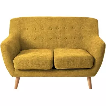 Диван Picasso двухместный горчичный, шенилл Bradexhome арт.RF 0814 Bradex Home