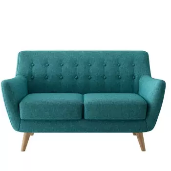 Диван Picasso двухместный темно-бирюзовый (Bradex Home)