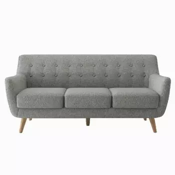 Диван трехместный серый Bradex Home Picasso FR 0366