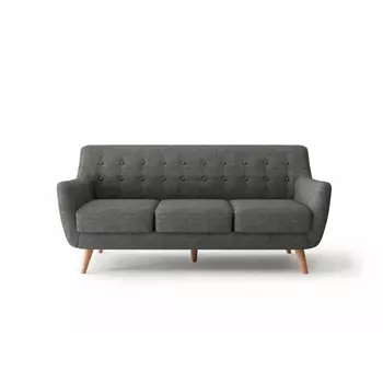 Диван Picasso трехместный темно-серый (Bradex Home)