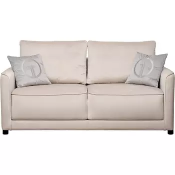 Диван Portofino 180 двухм раскл с кантом св-серый Colt030+Colt025 Garda Decor арт.PORTOFINO-180-Colt030+Colt025