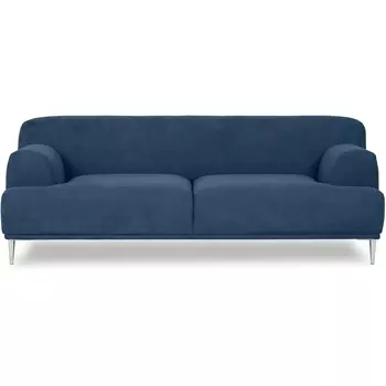 Диван Portofino 2-х местный ОГОГО (арт.604115), (Рогожка/Синий) ОГОГО Обстановочка!