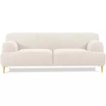 Диван Portofino 2-х местный ОГОГО (арт.753131), (Велюр/Бежевый) ОГОГО Обстановочка!