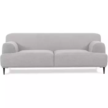 Диван Portofino 2-х местный ОГОГО (арт.753050), (Велюр/Светло-серый) ОГОГО Обстановочка!