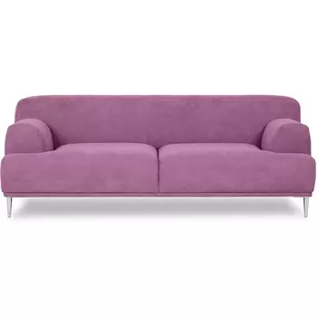 Диван Portofino 2-х местный ОГОГО (арт.604110), (Рогожка/Розовый) ОГОГО Обстановочка!