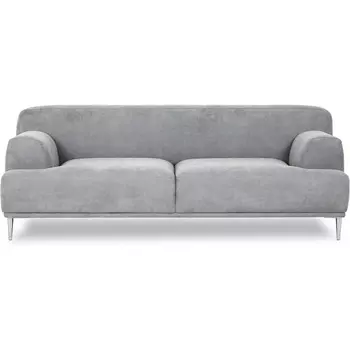 Диван Portofino 2-х местный ОГОГО (арт.604109), (Рогожка/Серый) ОГОГО Обстановочка!