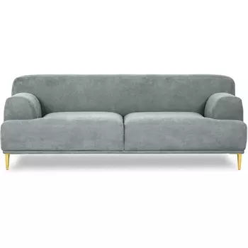 Диван Portofino 2-х местный ОГОГО (арт.753047), (Рогожка/Серый) ОГОГО Обстановочка!