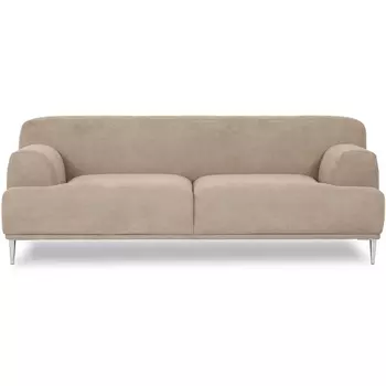 Диван Portofino 2-х местный ОГОГО (арт.604106), (Рогожка/Бежевый) ОГОГО Обстановочка!