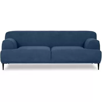 Диван Portofino 2-х местный ОГОГО (арт.471100), (Рогожка/Синий) ОГОГО Обстановочка!