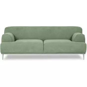 Диван Portofino 2-х местный ОГОГО (арт.604117), (Рогожка/Зеленый) ОГОГО Обстановочка!