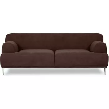 Диван Portofino 2-х местный ОГОГО (арт.604108), (Рогожка/Коричневый) ОГОГО Обстановочка!