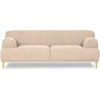 Диван Portofino 2-х местный ОГОГО (арт.597344), (Рогожка/Бежевый) ОГОГО Обстановочка!