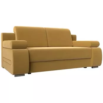 Диван прямой Денвер (микровельвет желтый) Лига Диванов 105867