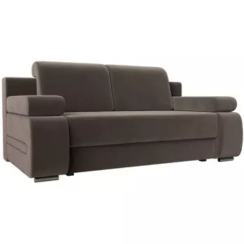 Диван прямой Денвер (велюр коричневый) Лига Диванов 114658