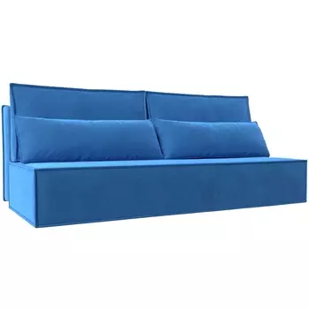 Диван прямой Фабио (велюр голубой) Лига Диванов 114498