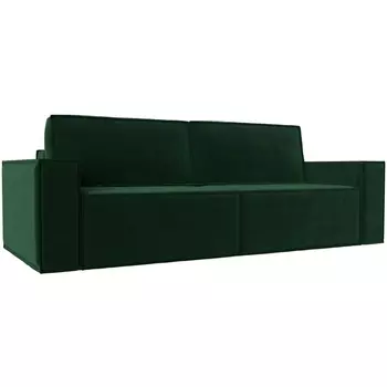 Диван прямой Куба (велюр зеленый) Лига Диванов 116212