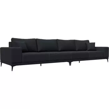 Диван прямой Льюес Лонг Лига Диванов (Замша) арт.126720