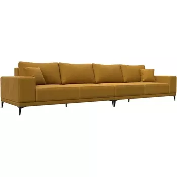 Диван прямой Льюес Лонг Лига Диванов (Велюр) арт.126706