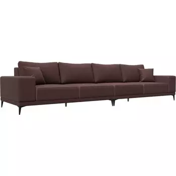 Диван прямой Льюес Лонг Лига Диванов (Замша) арт.126721