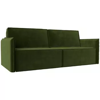 Диван прямой Либерти (микровельвет зеленый) Лига Диванов 116244