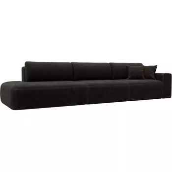 Диван прямой Лига-036 НПБ Модерн Лонг подлокотник справа Лига Диванов (Велюр) арт.127688