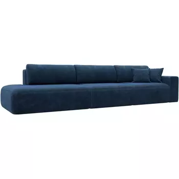 Диван прямой Лига-036 НПБ Модерн Лонг подлокотник справа Лига Диванов (Велюр) арт.127687