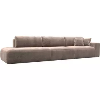 Диван прямой Лига-036 НПБ Модерн Лонг подлокотник справа Лига Диванов (Велюр) арт.127695