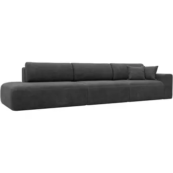 Диван прямой Лига-036 НПБ Модерн Лонг подлокотник справа Лига Диванов (Велюр) арт.127685