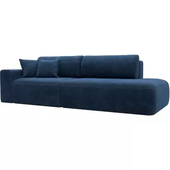 Диван прямой Лига-036 НПБ Модерн подлокотник слева Лига Диванов (Велюр) арт.127707L