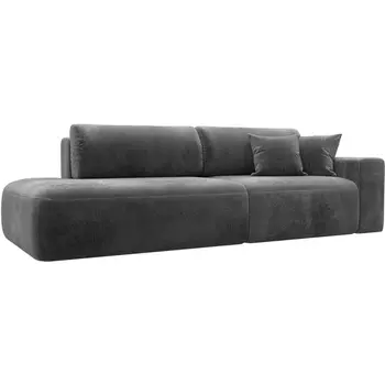 Диван прямой Лига-036 НПБ Модерн подлокотник справа Лига Диванов (Велюр) арт.127717