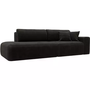 Диван прямой Лига-036 НПБ Модерн подлокотник справа Лига Диванов (Велюр) арт.127708