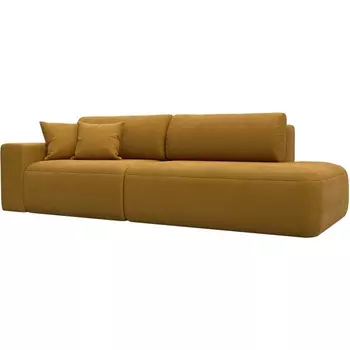 Диван прямой Лига-036 НПБ Модерн подлокотник слева Лига Диванов (Велюр) арт.127704L