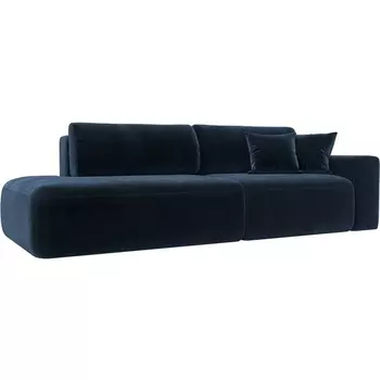 Диван прямой Лига-036 НПБ Модерн подлокотник справа Лига Диванов (Велюр) арт.127716