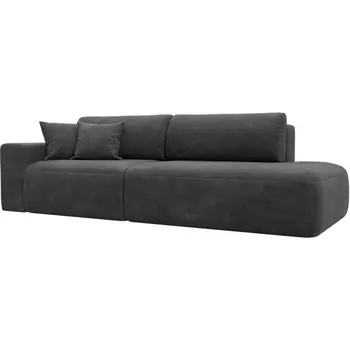 Диван прямой Лига-036 НПБ Модерн подлокотник слева Лига Диванов (Велюр) арт.127705L