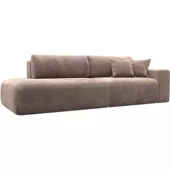 Диван прямой Лига-036 НПБ Модерн подлокотник справа Лига Диванов (Велюр) арт.127715