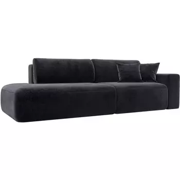 Диван прямой Лига-036 НПБ Модерн подлокотник справа Лига Диванов (Велюр) арт.127723