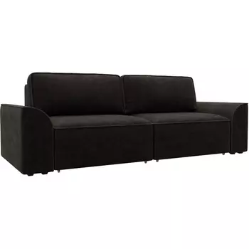 Диван прямой Лига-048 НПБ Лига Диванов (Велюр) арт.128223