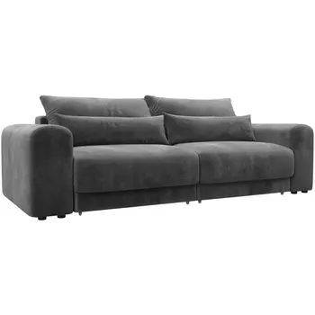 Диван прямой Лига-056 НПБ Лига Диванов (Велюр) арт.129124