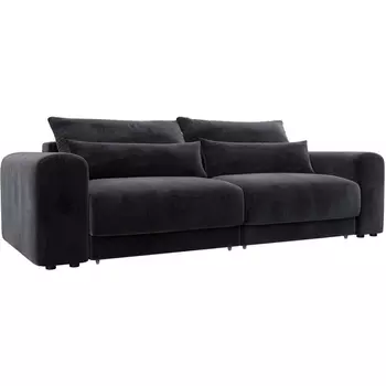 Диван прямой Лига-056 НПБ Лига Диванов (Велюр) арт.129125