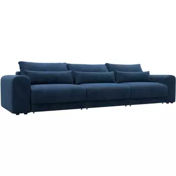 Диван прямой Лига-056 НПБ Лонг Лига Диванов (Велюр) арт.129147