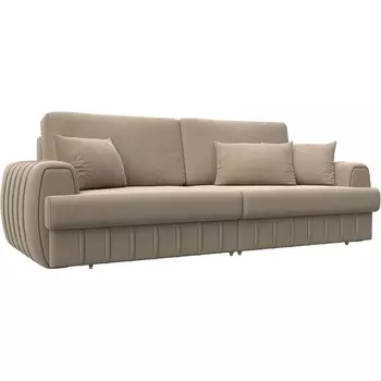 Диван прямой Лига-057 НПБ Лига Диванов (Велюр) арт.129210